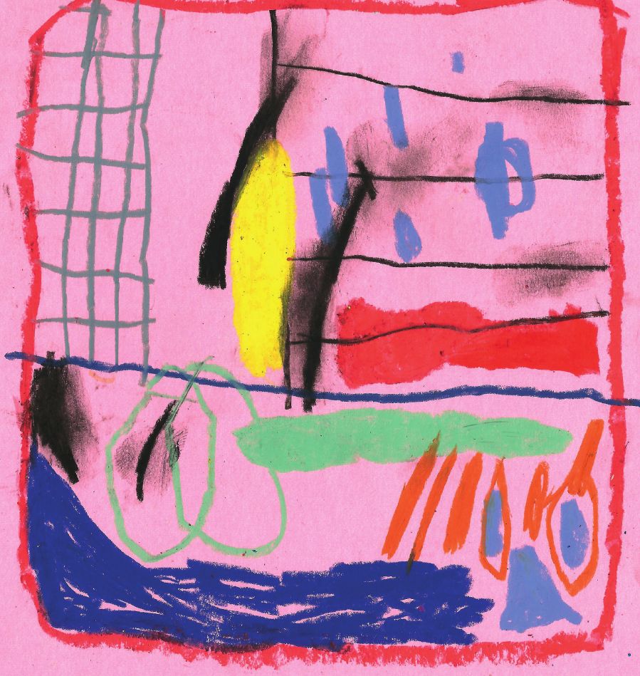 Crayon drawings, image 2
